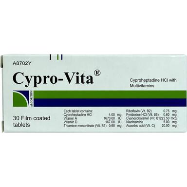 سيبرو فيتا 4 ملغ 30 حبة